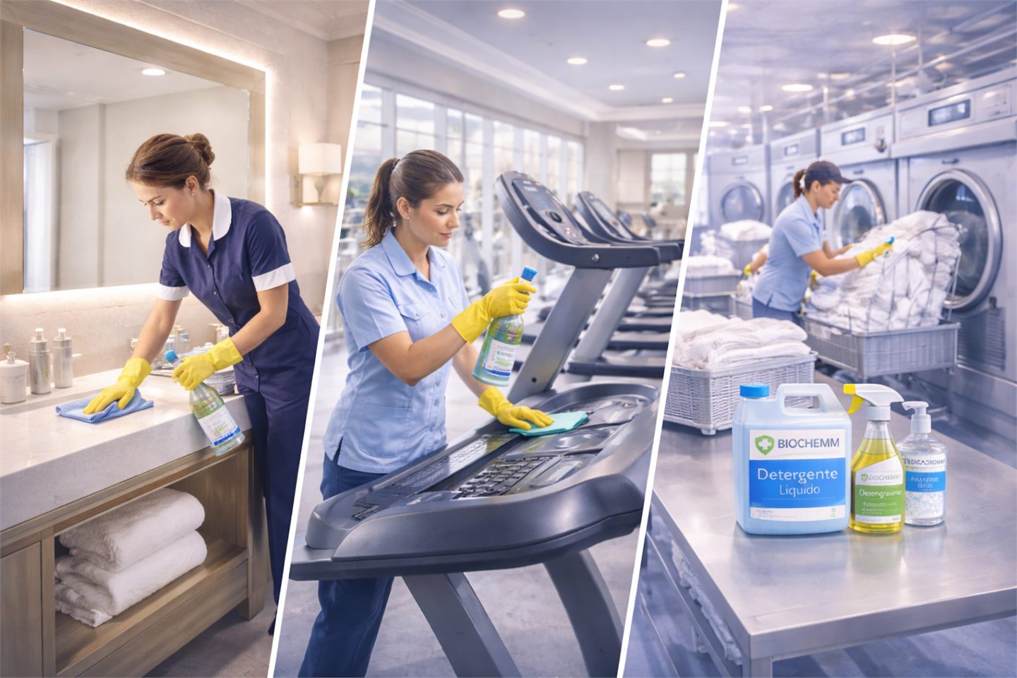 Atencion de limpieza profesional para hoteleria