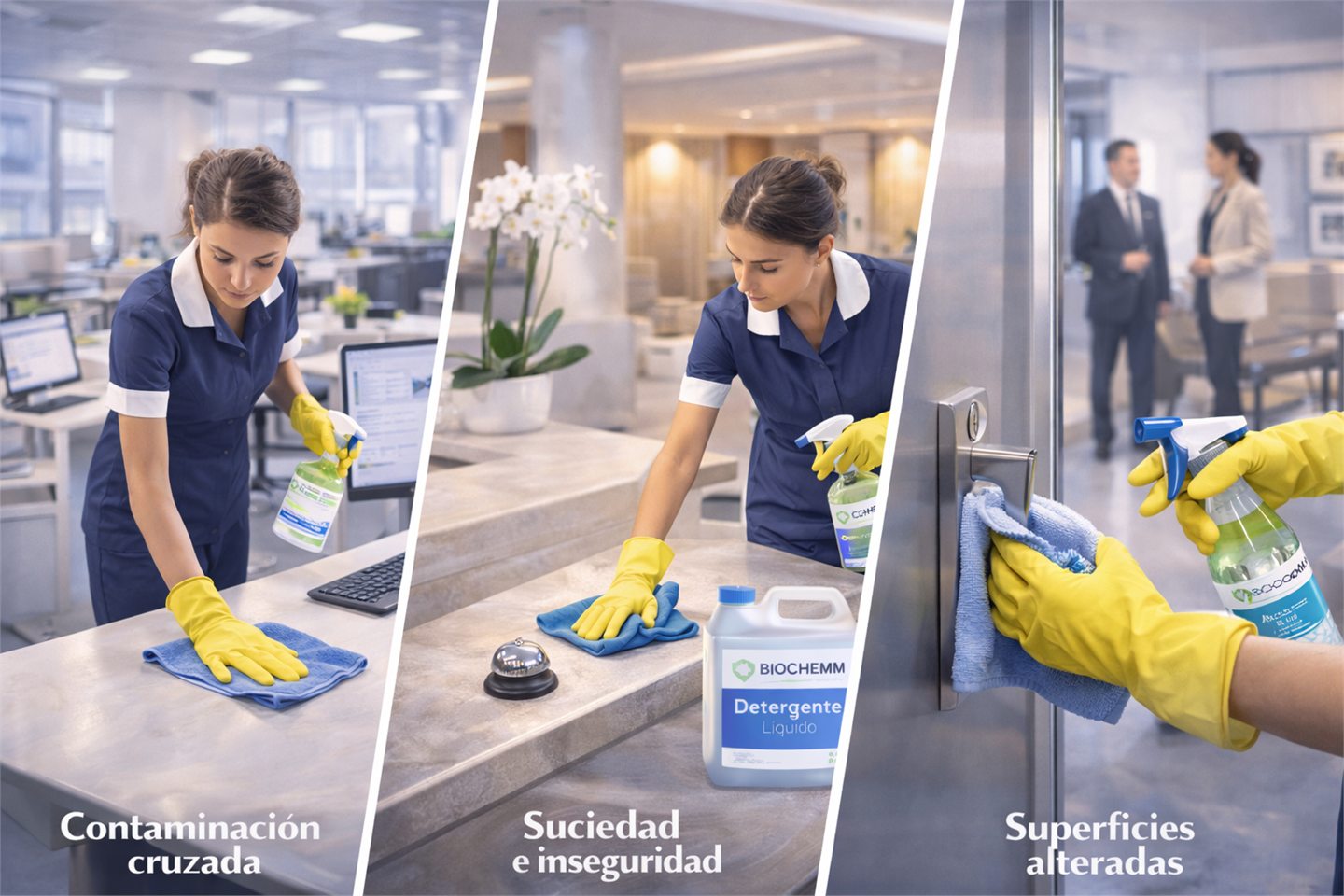 Atencion de limpieza profesional en oficinas