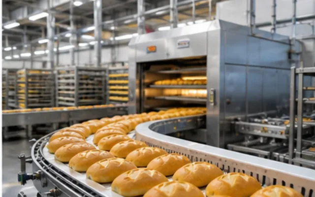 Producci&oacute;n industrial de panificaci&oacute;n